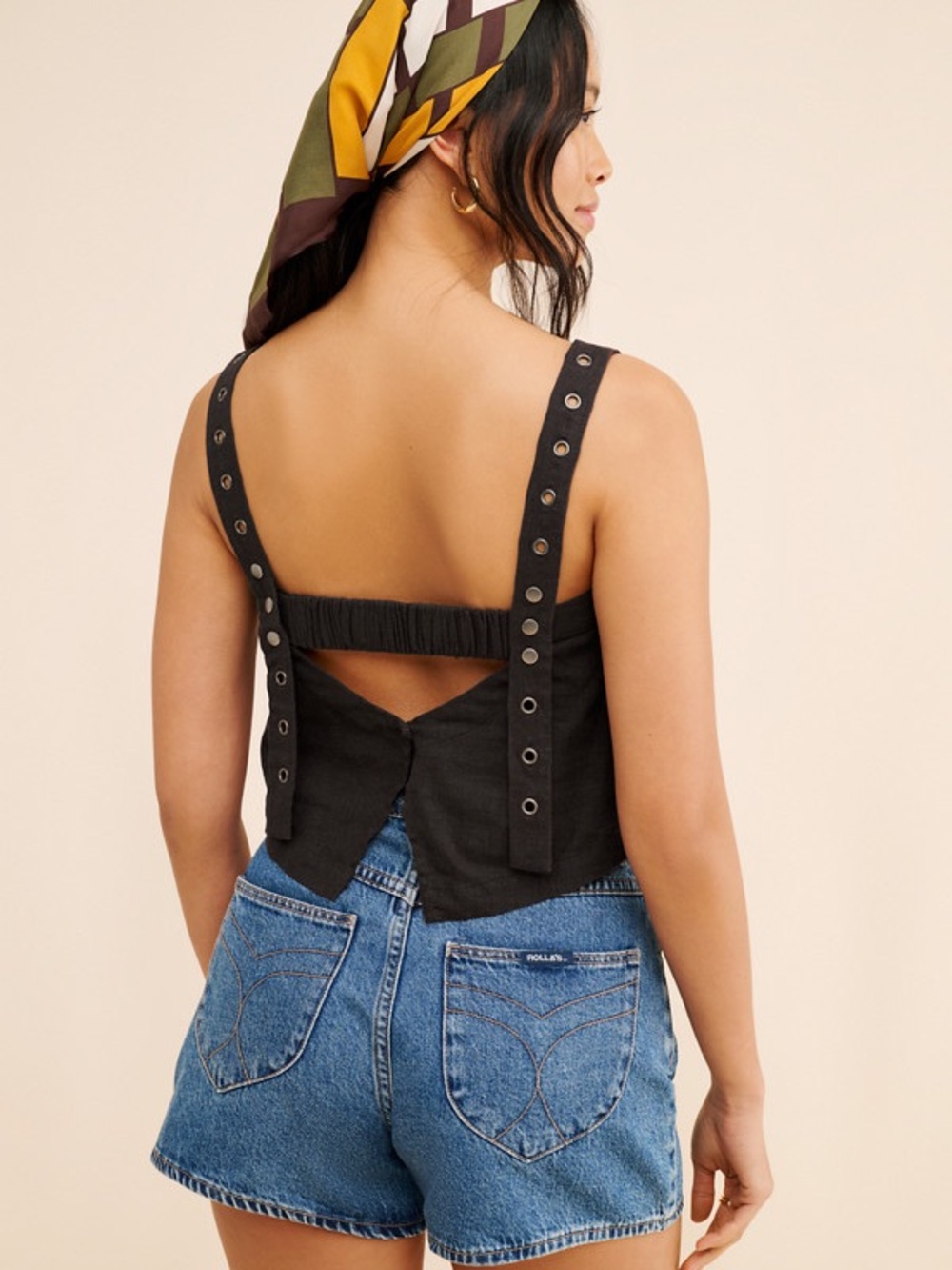Free People • Syd Grommet Linen Tank - Picture 2 of 16